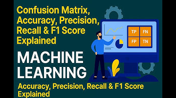 Confusion Matrix, Accuracy, Precision, Recall & F1 Score Explained I Machine  Learning