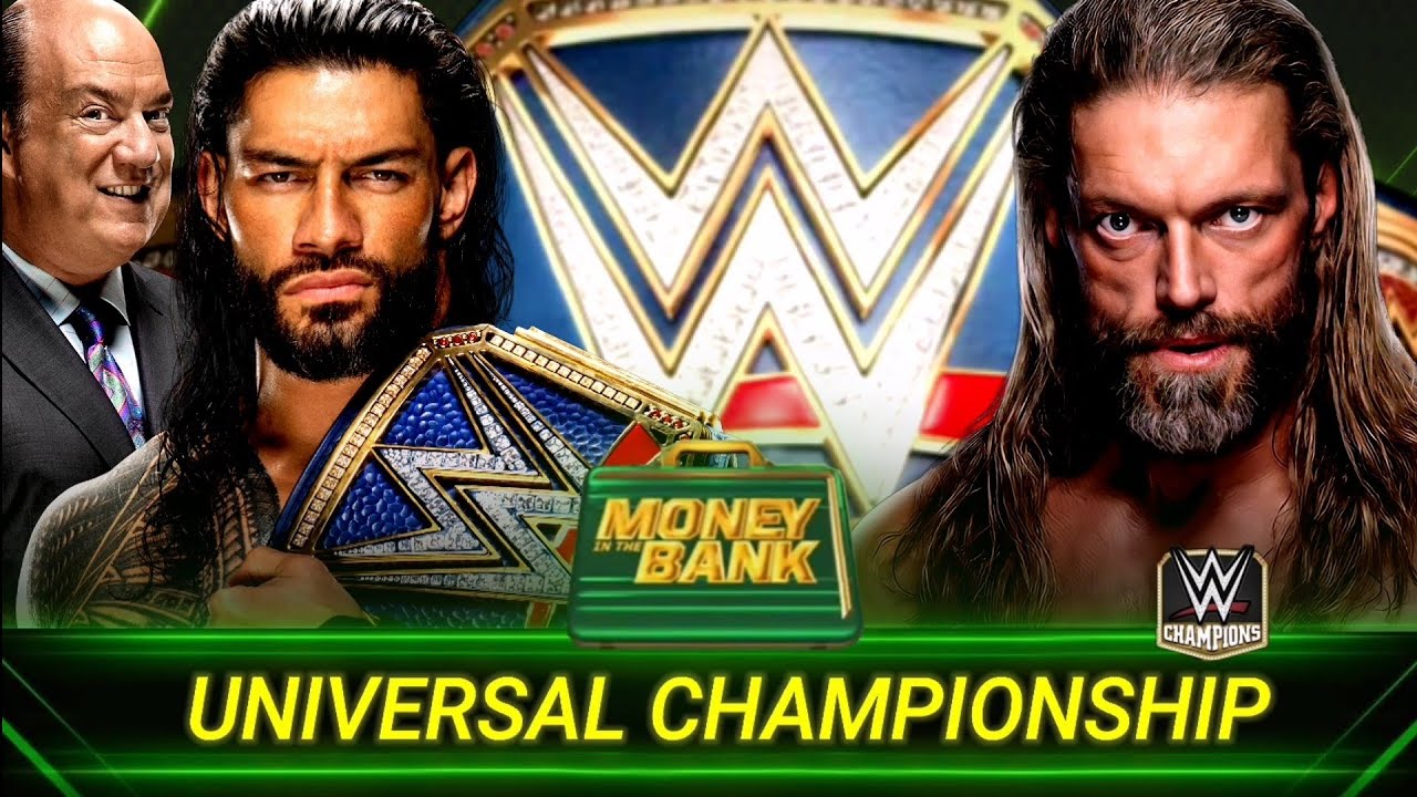 pics Wwe Money In The Bank 2021 Roman Reigns Vs Edge roman reigns vs edge wwe money in the