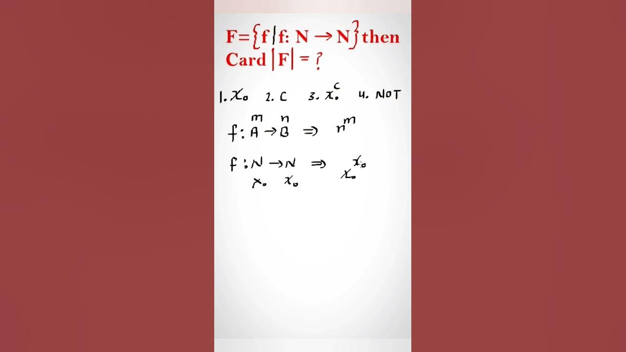 Countably infinite set examples csir net mathematics youtube