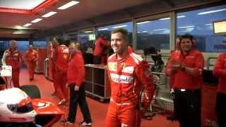 ベッテル、フェラーリで初テスト!