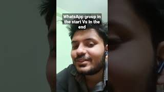 WhatsApp Group In The Start Vs When It Dies | Funny Video| Comedy| Reality| Viral| Trending| Shorts