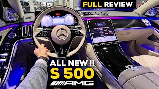 2021 Mercedes S Class NEW S500 FULL In-Depth Review EXCLUSIVE Interior AMBIENT LIGHTS Infotainment screenshot 4