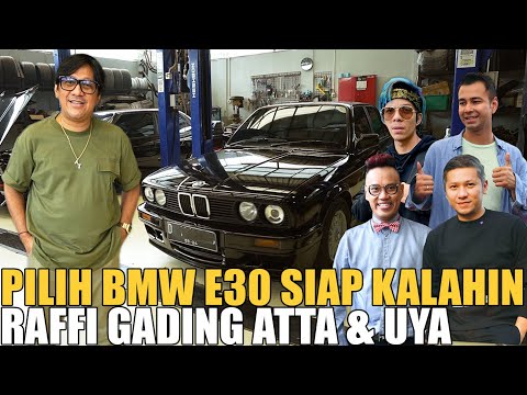 RAFFI, GADING, ATTA, UYA GAK ADA APA APANYA.. ANDRE PILIH MODIF BMW E30 PASTI MENANG