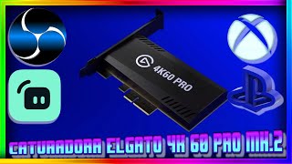 CAPTURADORA ELGATO 4K 60 PRO MK.2 LA MEJOR CONFIGURACION Y SOLUCION DE ERRORES DE GRABACION/OBS