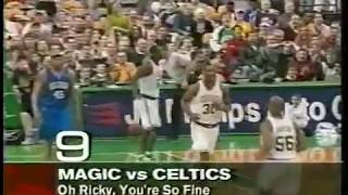 Ricky Davis Tip Dunks Missed Free Throw vs. Magic