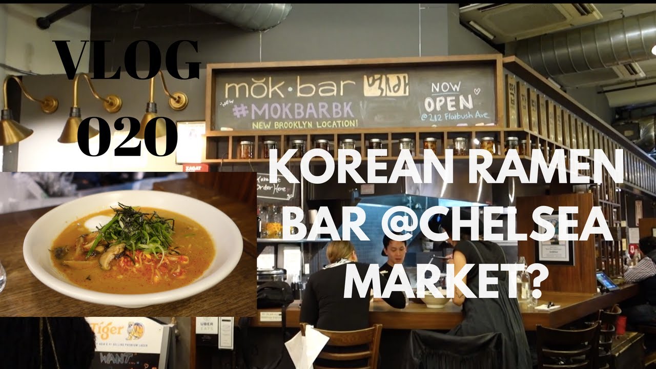 Explore New York Korean Ramen Bar at Chelsea Market!? YouTube