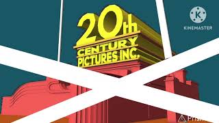 20th century pictures inc. logo 1933-1935 color
