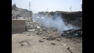 Ramadi Iraq  AL Horea Iraq Police Station hit with SVBIED Explosion on September 18th 2006.