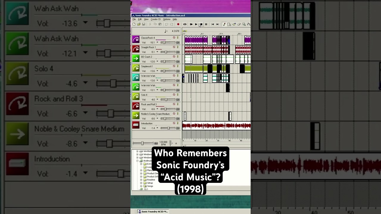 Who Remembers Sonic Foundry’s Acid Music? 