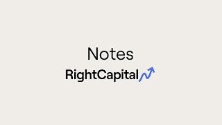 RightCapital's Notes Module