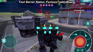 [WR] Best Robot Combined with the New Prototype Weapons | Test Server Gameplay