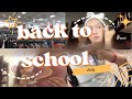 back to school vlog!! (shopping + hauls + gwrm + vlogging + and more!)