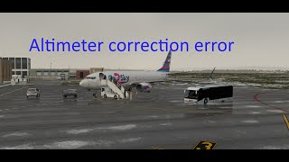 B737 captain altimeter cold  temperature error or how to determine if it is modeled in X-Plane 12