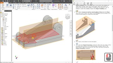 Modelling Cylinder Base by Autodesk Inventor (Detail version)