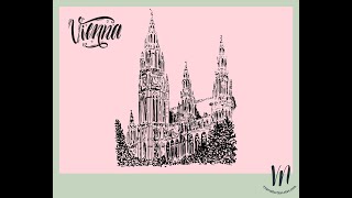 #Vienna #Vintage #Printable Wall Art for #HomeDecor, #Landmark, Church Prints, St.Stephen #Cathedral