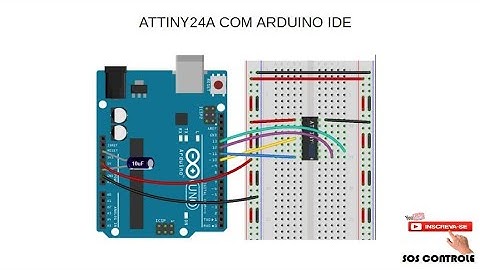 ATTINY24A - Compilando e gravando com ARDUINO IDE