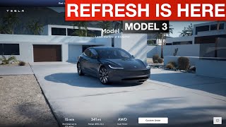 BREAKING: Tesla Model 3 Refresh (Highland) Officially Released In North America!!