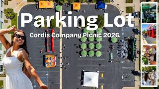 Parking Lot Company Picnic Planning in Irvine for Cordis Full Service Food & Entertainment Package