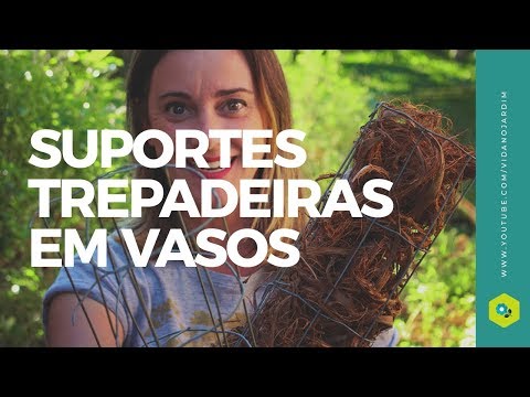 Vídeo: Suporte para plantas de jardim de flores - Estruturas de suporte e plantas que precisam de suporte