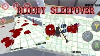 Ryoba gets invited into a bloody sleepover?! || high school simulator 2018 ( read desciptrion )