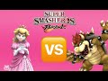 Super Smash Bros Brawl Peach Vs Bowser