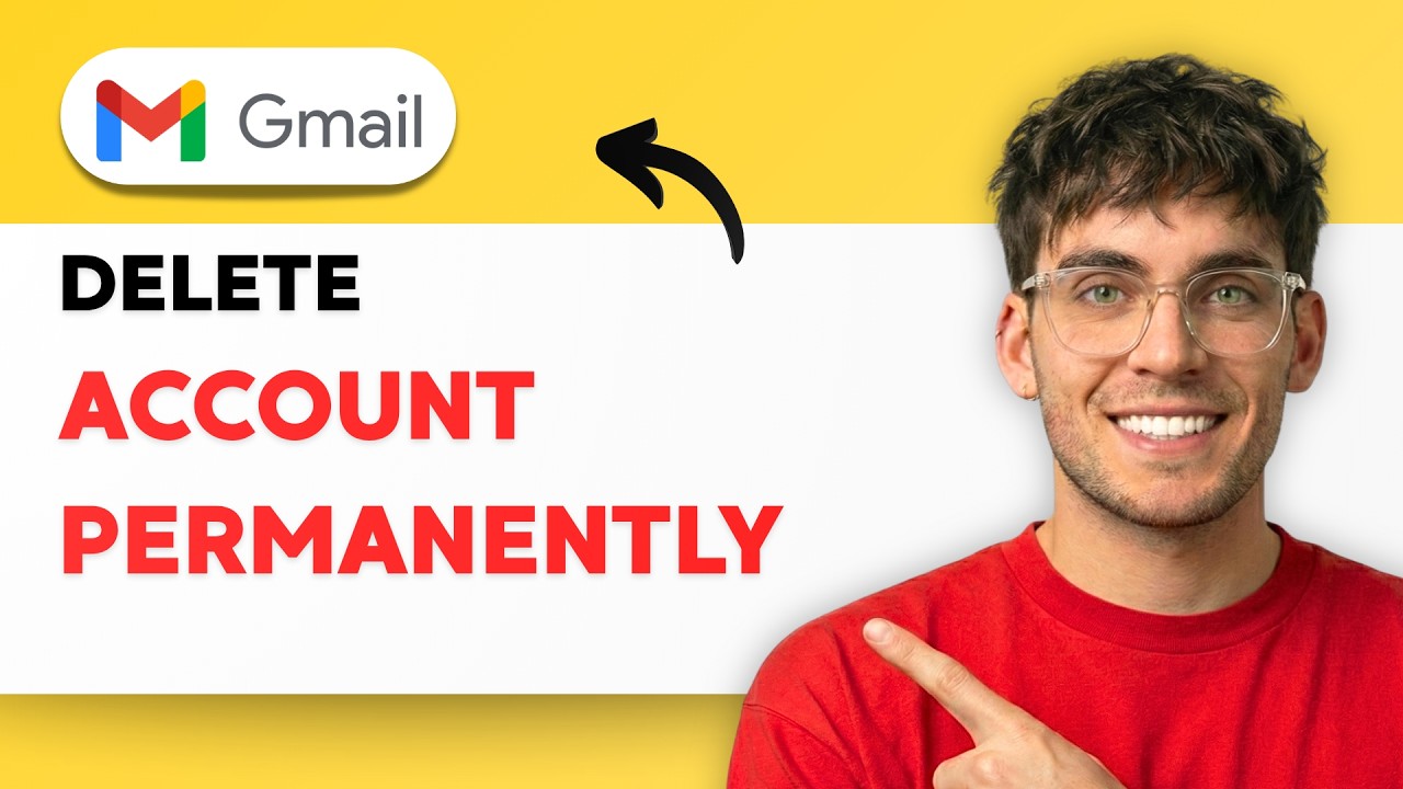 How to Delete Gmail Account Permanently [2026 Full Guide] - YouTube