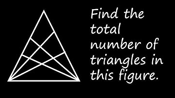 Can You Find All the Triangles? | Beginner