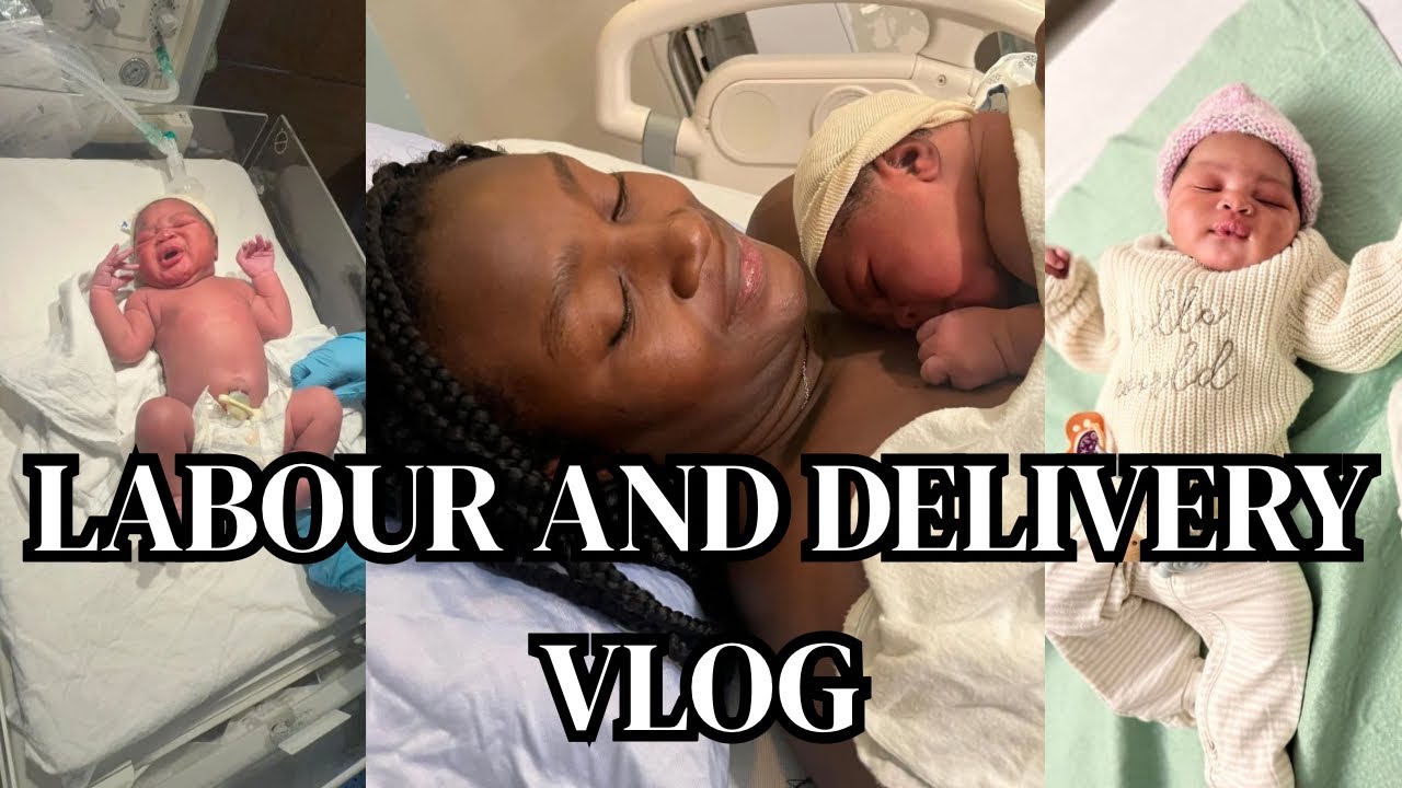 Unforgettable & Emotional Labour & Delivery | Baby No 3 | 9.4 lbs Baby | mom vlog