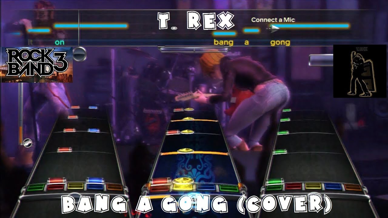T. Rex Bang a Gong (Cover) Rock Band DLC Expert Full Band (November 20th, 2007) YouTube