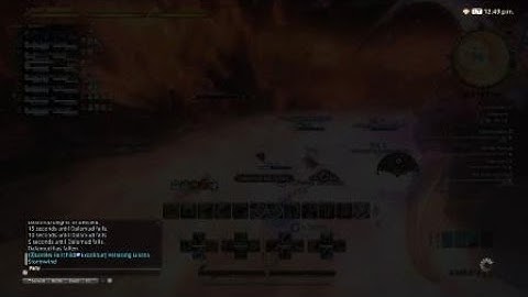 FF14 - Ruby Weapon Normal Second Phase MK2 Comet bug