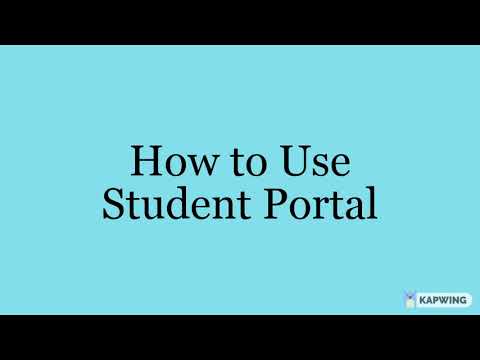 Using the GUSD Student Portal