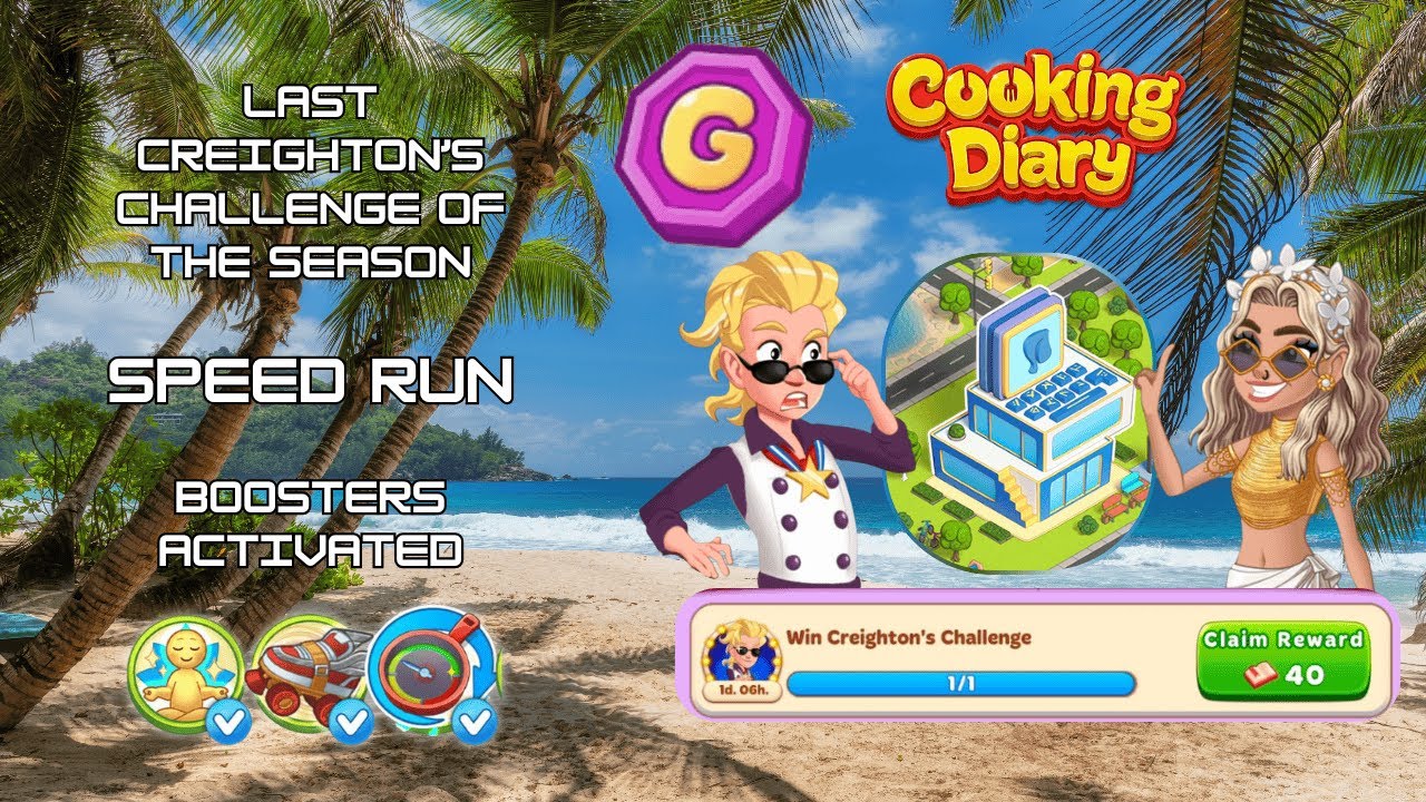 🔥 FINAL Creighton’s Challenge of the Season! | Culinary Code Speed Run + Boosters Activated 💨