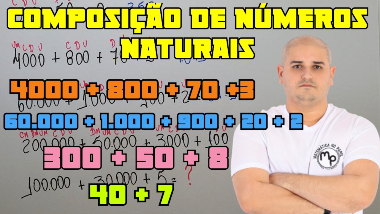 Composição de números naturais - YouTube