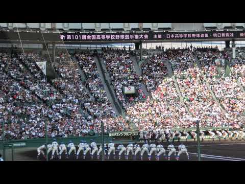 花咲徳栄　2019選手権二回戦応援 8回表 サスケ～スラッガー～Brand New Sky～さくらんぼ