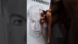 Cristiano Ronaldo drawing #shorts