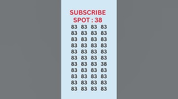 can you find 38 in 5 seconds? #wordpuzzlegame #game #mathematics #mindbendingquiz #puzzle