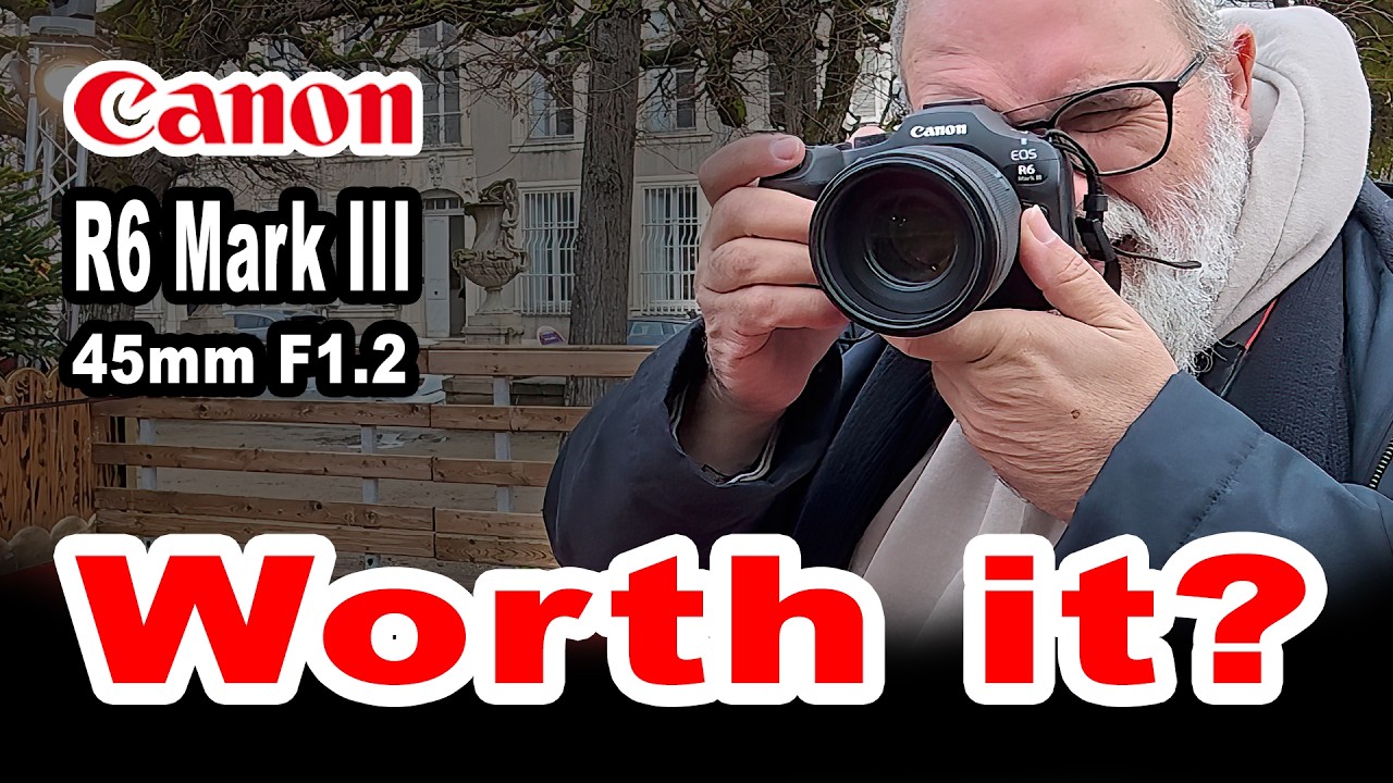 Canon R6 Mark III + RF 45mm F1.2: real-world photo test – IN