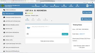 cara bagi soal ke kelas lain di e learning