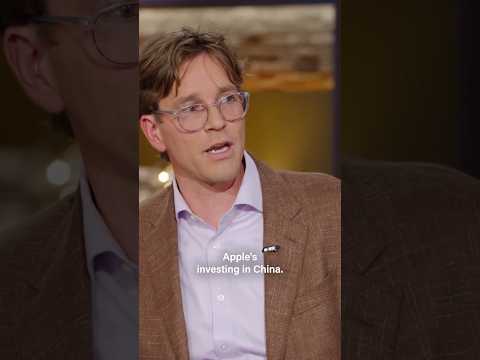 Author Patrick McGee puts Appleโs $55 billion yearly investment in China into perspective