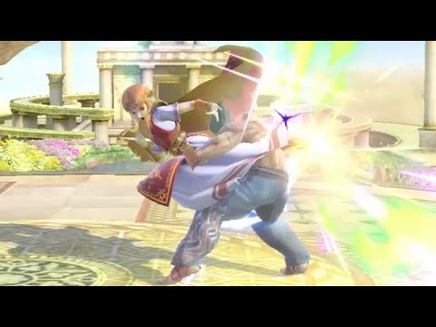 いい動きが出来たゼルダの対カズヤ[スマブラSP]