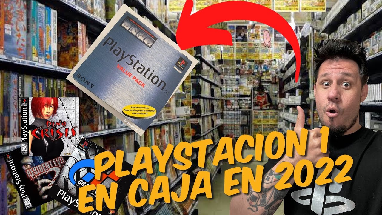 Visitando una Tienda RETRO🔥Buscando una PLAYSTATION 1 en CAJA y vídeojuegos en JAPÓN en 2022🔥