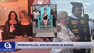 Akron man arrested after allegedly killing his girlfriend and shooting her son