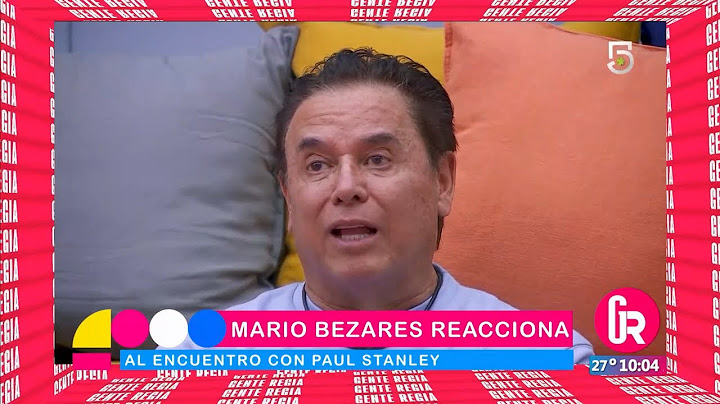 Mario Bezares reacciona al encentro con Paul Stanley | Gente Regia