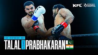 Prabhakaran 🇮🇳 VS Agha Talal 🇵🇰 | Full Fight #KFL9 screenshot 3