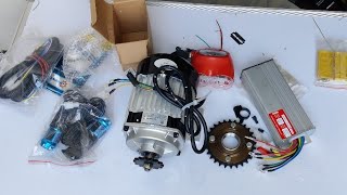 Unboxing 750w bldc motor for DIY e-bike