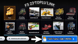 Fs 23 Toplu Link Gameplayde Arazi Birleştirme 2Gb.140Mb