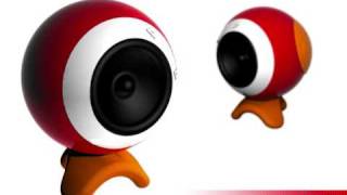 Sphere Speaker Animation 3D Studio Max