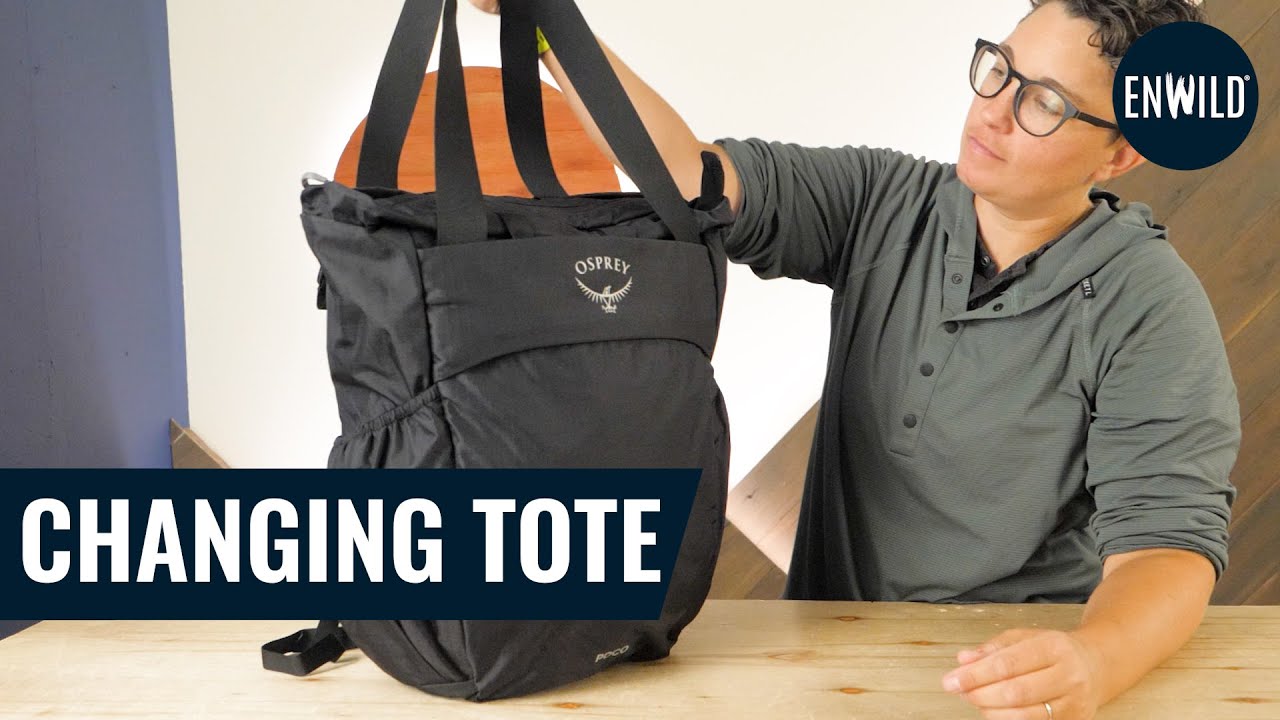 osprey black tote bag Daylite Large Tote-Torrent Blue from the outdoor brand Osprey Osprey Packs Arcane 20L Tote