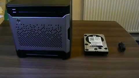 HP Proliant Gen8 Microserver - Hard Drive Slot