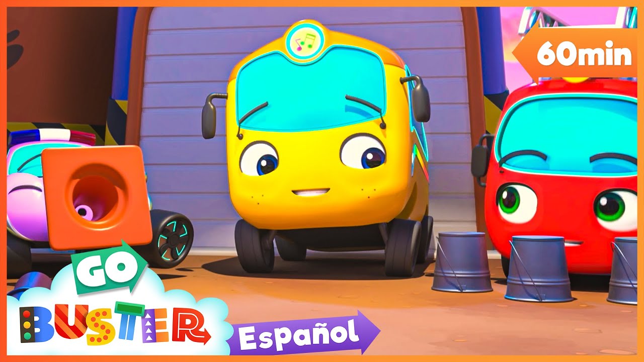 🎶¡TIEMPO DE MÚSICA CON BUSTER!🎶| 1 HORA de Go Buster en Español | Dibujos animados para niños